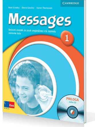MESSAGES 1 (SLO), delovni zvezek za angleščino z avdio CD-jem v 6. razredu osnovne šole (FSC)