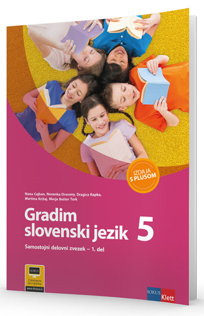 GRADIM SLOVENSKI JEZIK 5/9 - SDZ S PLUSOM
