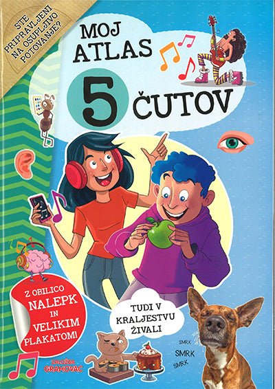 Moj atlas 5 čutov