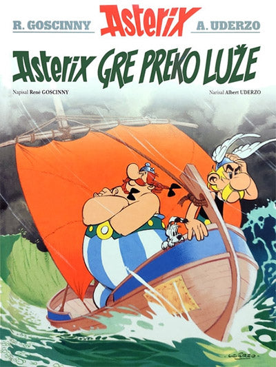 Asterix gre preko luže