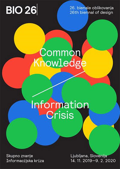 BIO 26: Common knowledge: Information crisis = Skupno znanje: Informacijska kriza