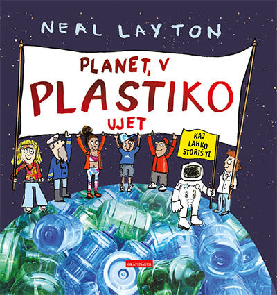 Planet, v plastiko ujet