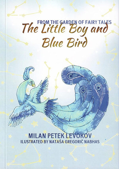 The little boy and blue bird