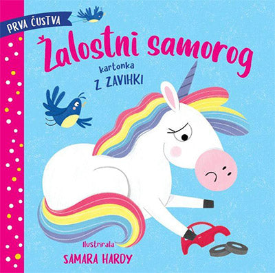 Žalostni samorog: kartonka z zavihki