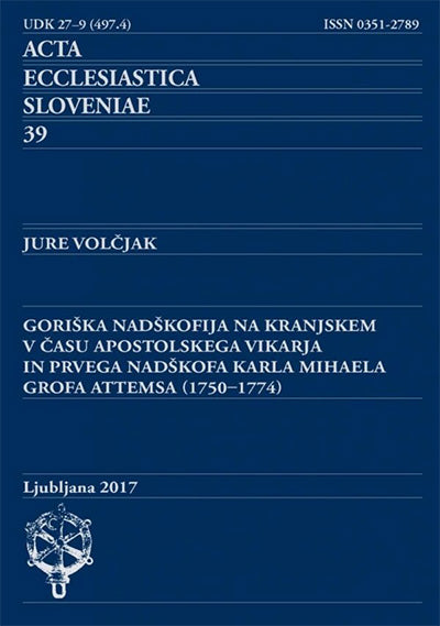 Topografsko-zgodovinski opisi župnij ljubljanske škofije (1821-1823)