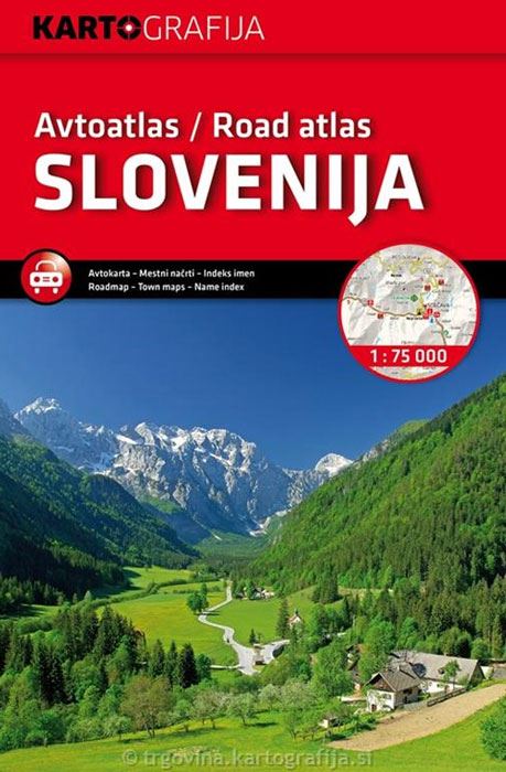 Avtoatlas Slovenija 1:75.000