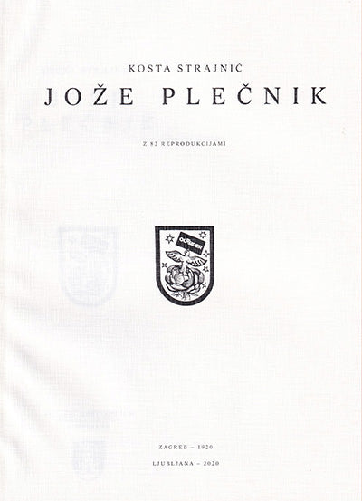 Jože Plečnik: z 82 reprodukcijami