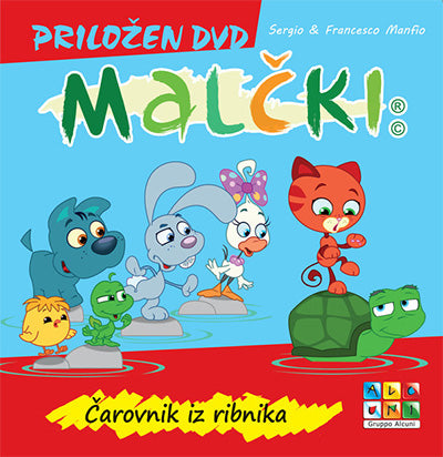 Malčki: Čarovnik iz ribnika (+ DVD)