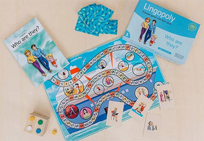LINGOPOLY: Who are they? (learn English)