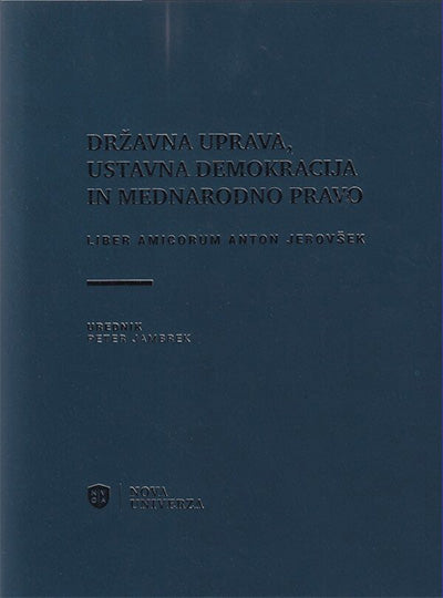 Državna uprava, ustavna demokracija in mednarodno pravo