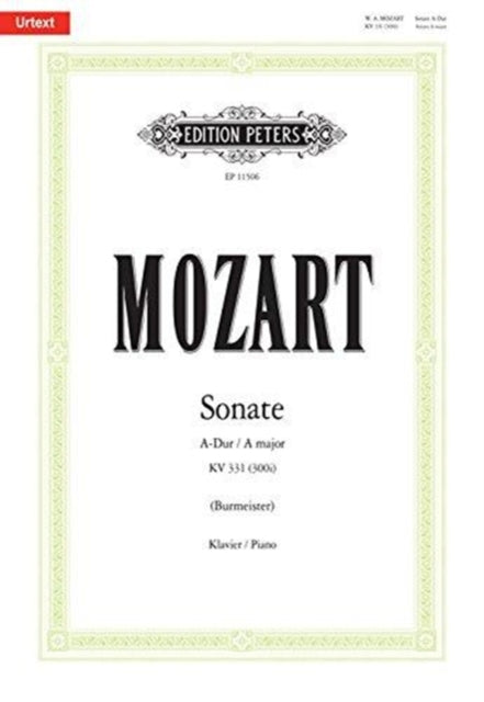 Piano Sonata A major K331 (300i)