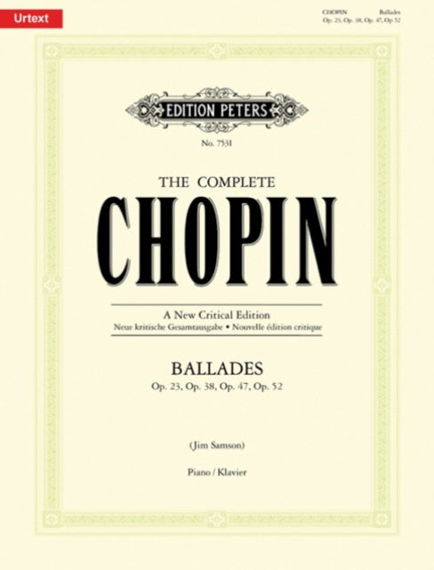 Complete Chopin: Ballades