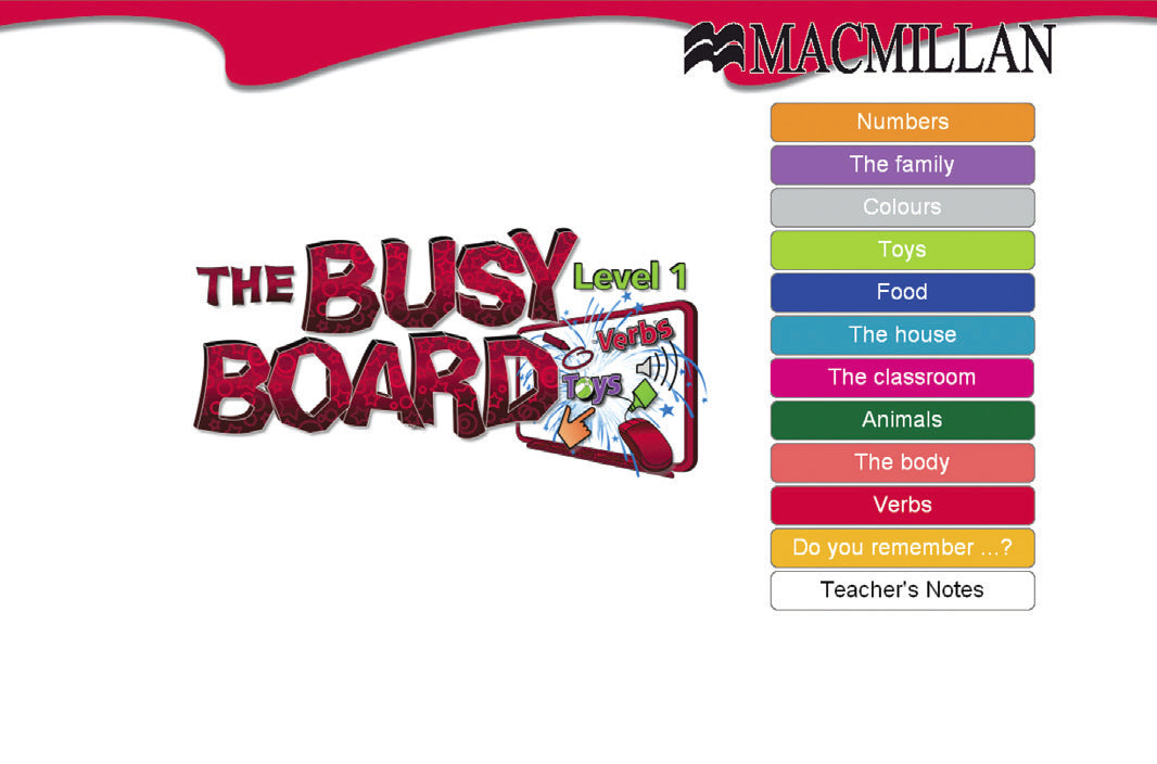 Busy Board 1 Digitalno gradivo (Cd-Rom)