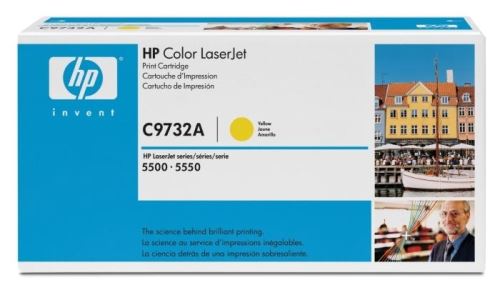 Toner HP C9732A za LaserJet 5500 / 5550 yellow, 12.000 strani