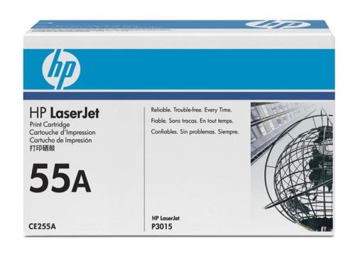 Toner HP CE255A za LaserJet p 3010 / p 3015 black, 6000 strani