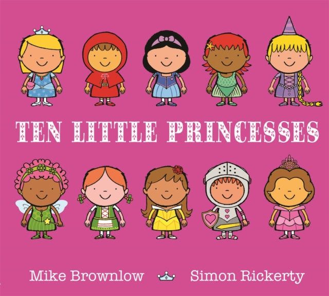 Ten Little Princesses: Board Book