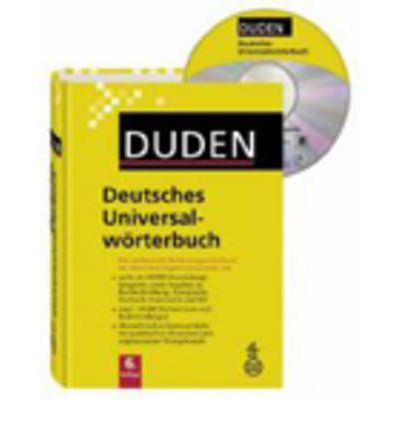 Duden Deutsches Universalwörterbuch mit CD-ROM