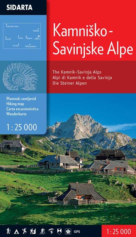 Kamniško-Savinjske Alpe 1:25.0000 (planinska karta)