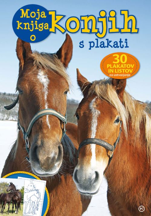 Moja knjiga o konjih (s plakati)