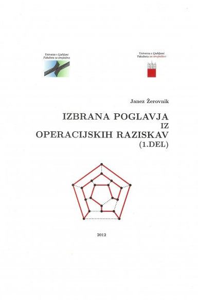 IZBRANA POGLAVJA IZ OPERACIJSKIH RAZISKAV