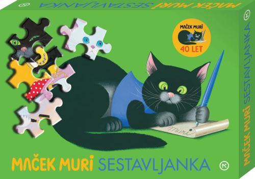 Maček Muri, sestavljanka, 60 kosov