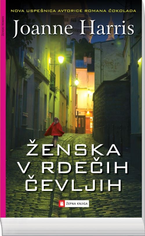 Ženska v rdečih čevljih (mehka vezava)